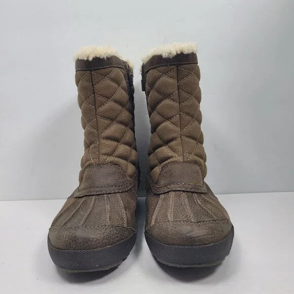 UGG Women's Brown Bellegarde Winter Rain Boots S/N 1001731 US Size 8 - Picture 3 of 11